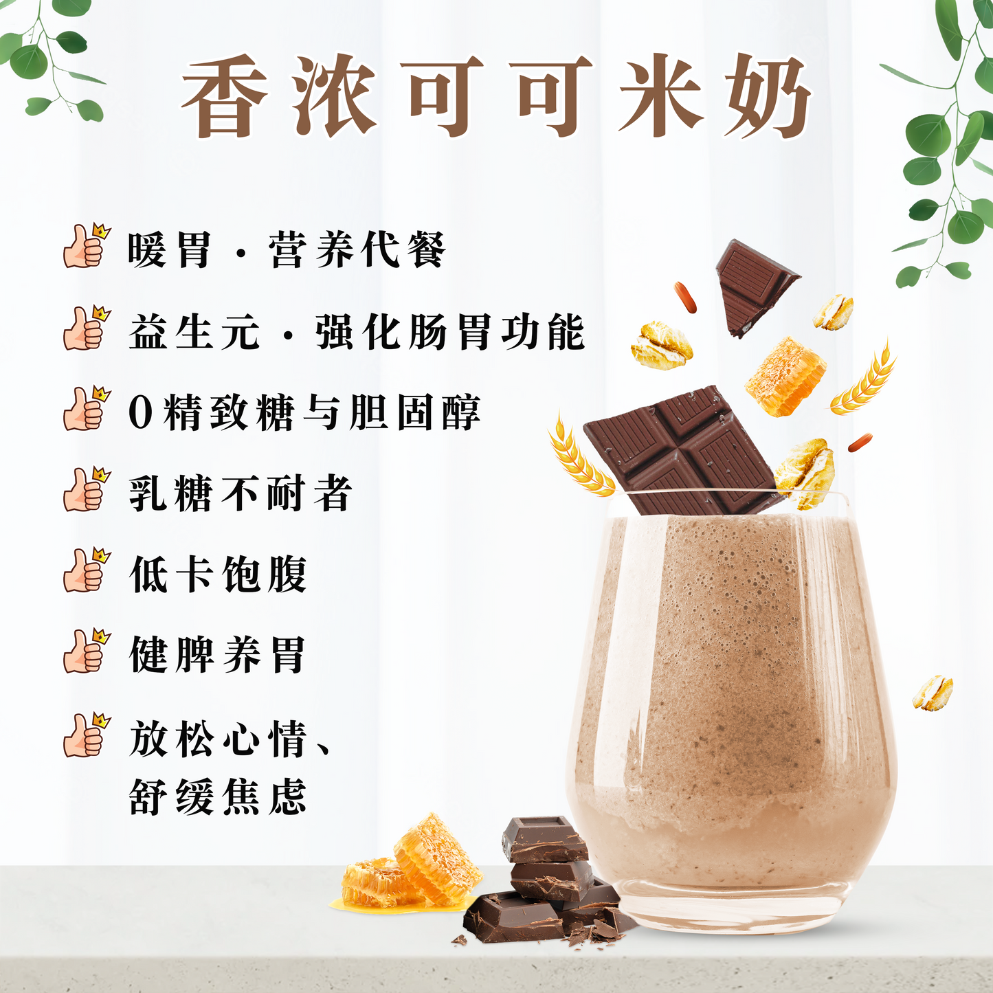 巧克力燕麦米奶 CHOCOLATE OAT RICE MILK (POUCH)
