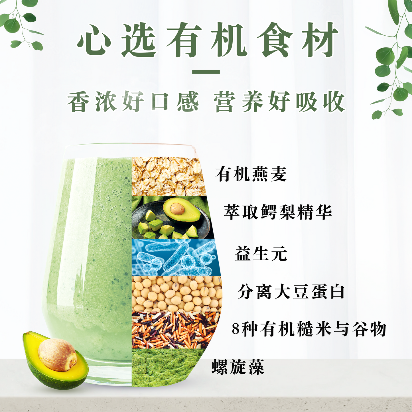 鳄梨米奶 AVOCADO RICE MILK (POUCH)