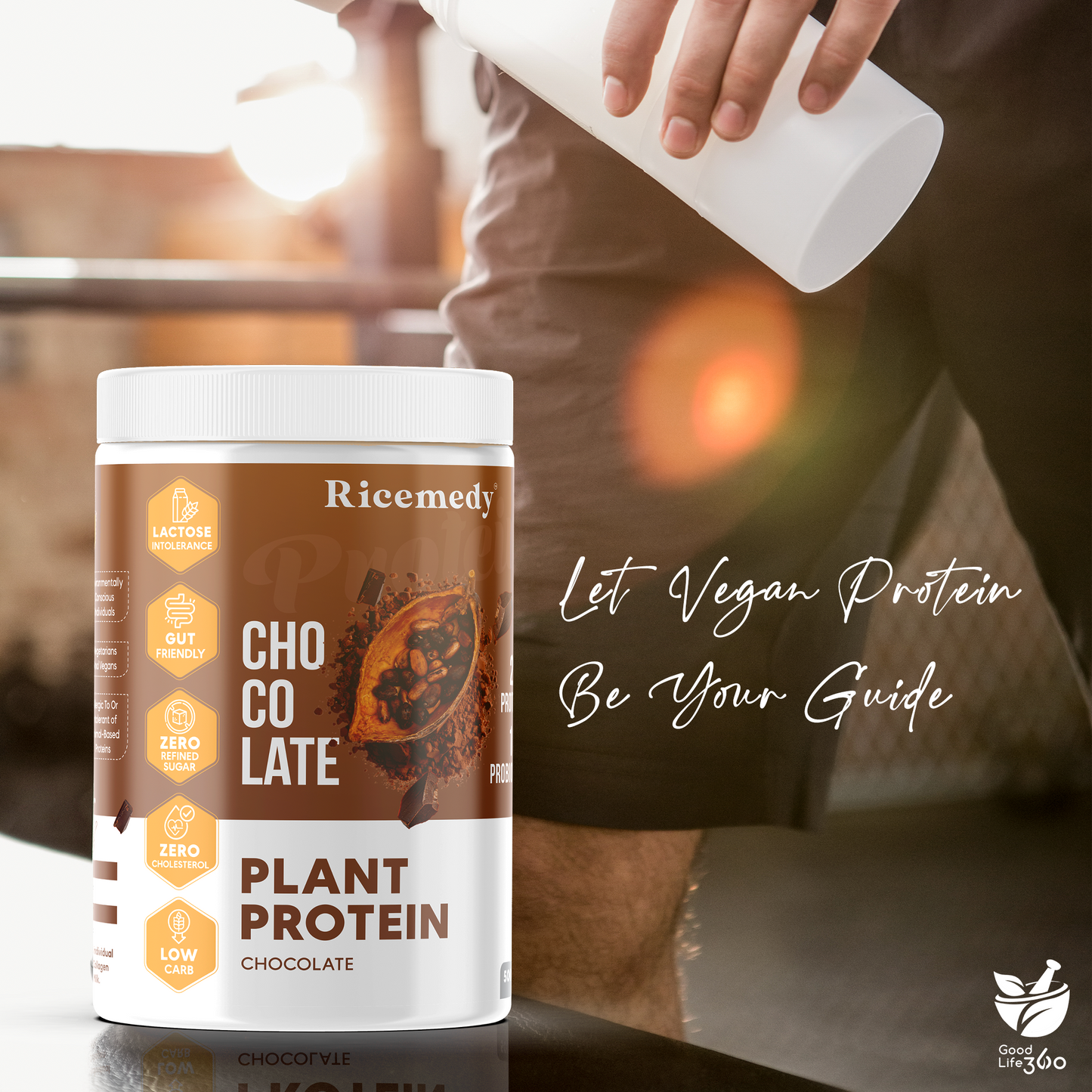 巧克力植物蛋白 CHOCOLATE PLANT PROTEIN (500 GRAMS)