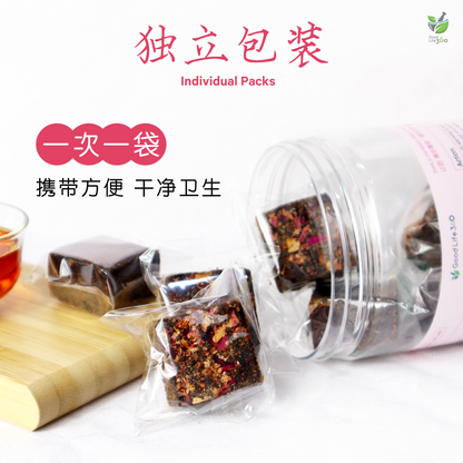 玫瑰红糖茶块 ROSE BROWN SUGAR TEA CUBE